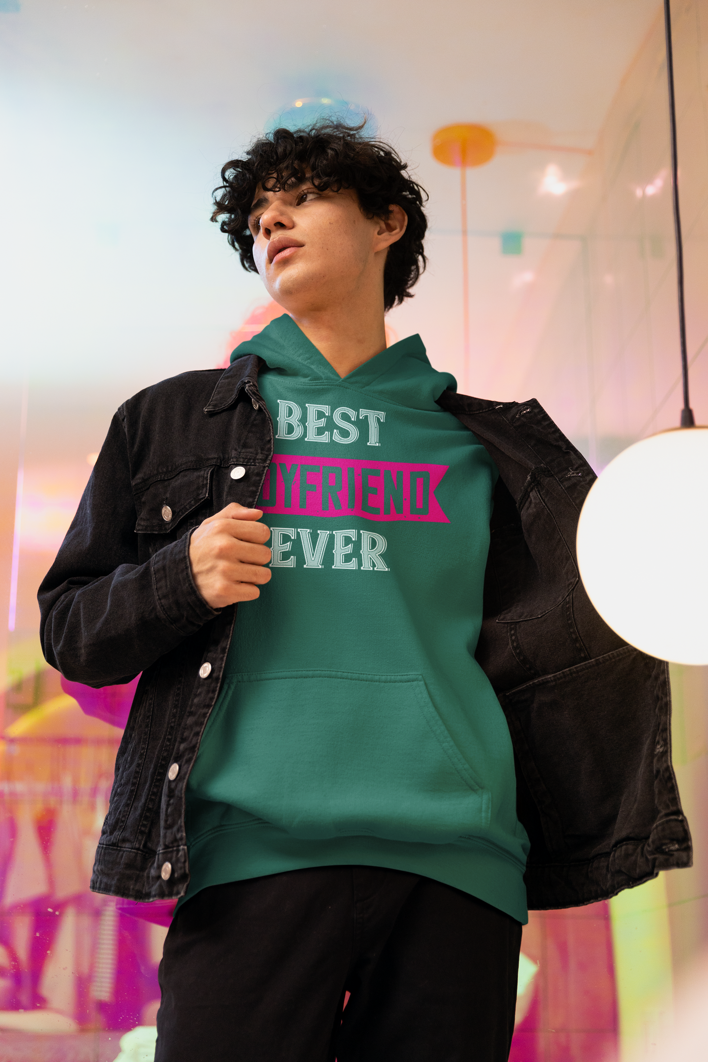 Best Boyfriend Ever Classic Unisex Pullover Hoodie