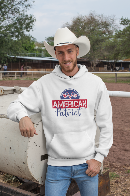 American Patriot Classic Unisex Pullover Hoodie