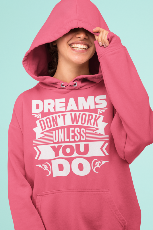 Dreamers Don't Work Classic Unisex Pullover Hoodie