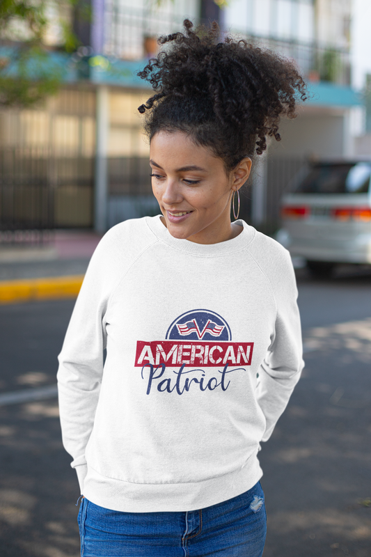 American Patriot Classic Unisex Crewneck Sweatshirt