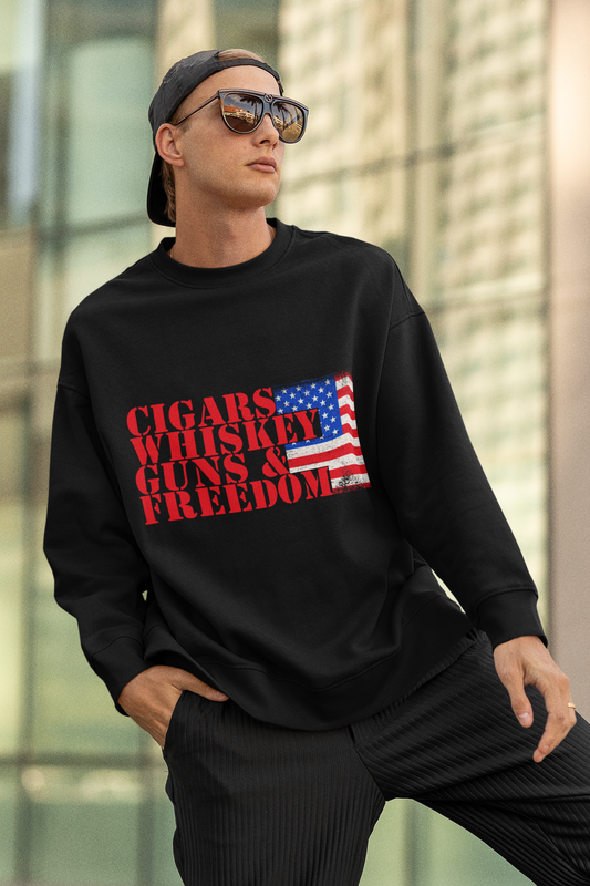 Freedom Classic Unisex Crewneck Sweatshirt