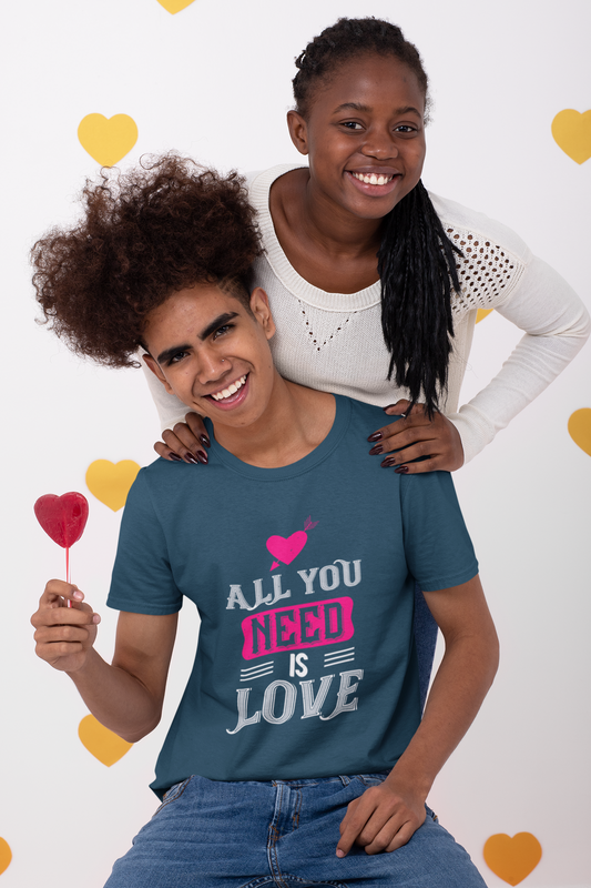 All You Need Is Love Premium Unisex Crewneck T-shirt