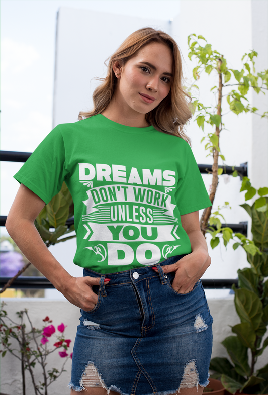 Dreamers Don't Work Premium Unisex Crewneck T-shirt